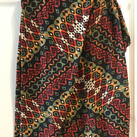 LulaRue Tribal Print Pants OS FINAL SALE ITEM - Picture 1 of 5
